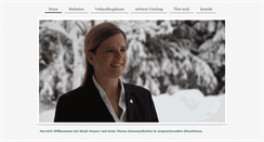 Desktop Screenshot of birgit-hauser.com